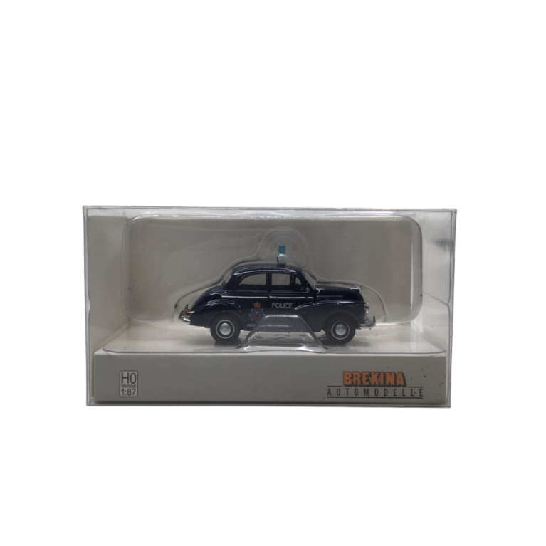 Morris Minor 1000, Police du Pays de Galles, 1956 - BREKINA 15218 - HO 1/87