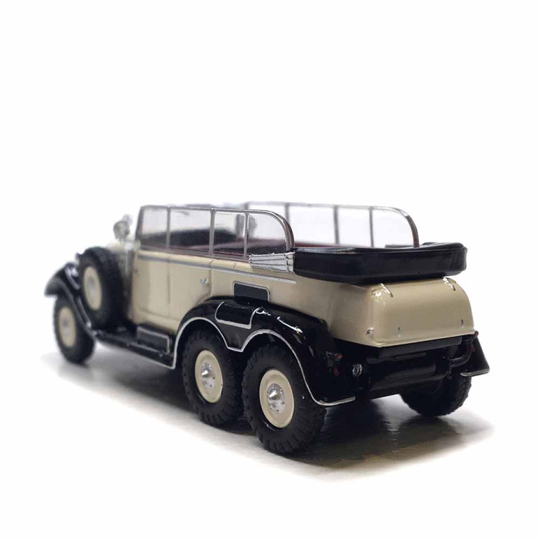 Mercedes Benz, G4 cabriolet, blanc, noir, 1938 - BREKINA 21083 - HO 1/87