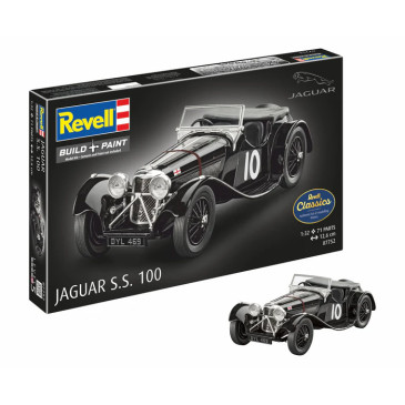 Jaguar SS100, 1935 - REVELL 07752 - 1/32