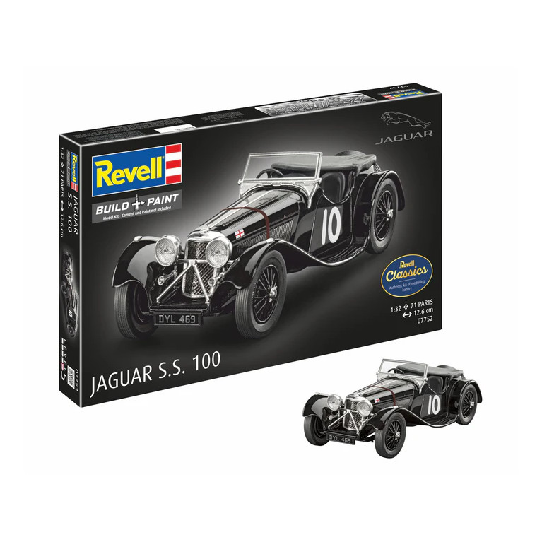 Jaguar SS100, 1935 - REVELL 07752 - 1/32