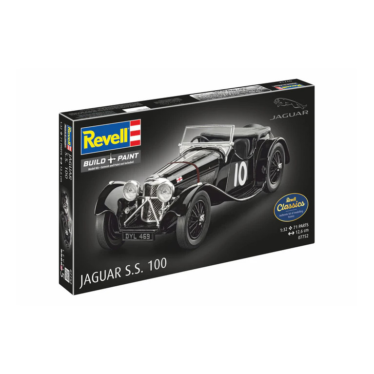 Jaguar SS100, 1935 - REVELL 07752 - 1/32