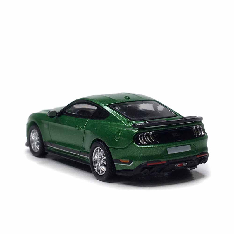 Ford, Mustang VI coupé Mach 1, vert métal, noir, 2020 - PCX 870570 - HO 1/87