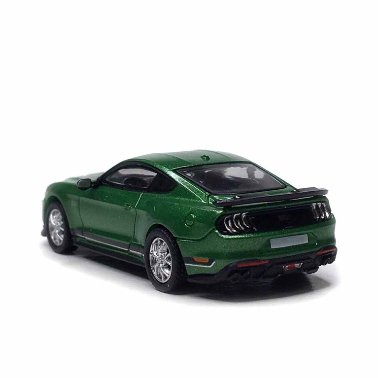 Ford, Mustang VI coupé Mach 1, vert métal, noir, 2020 - PCX 870570 - HO 1/87