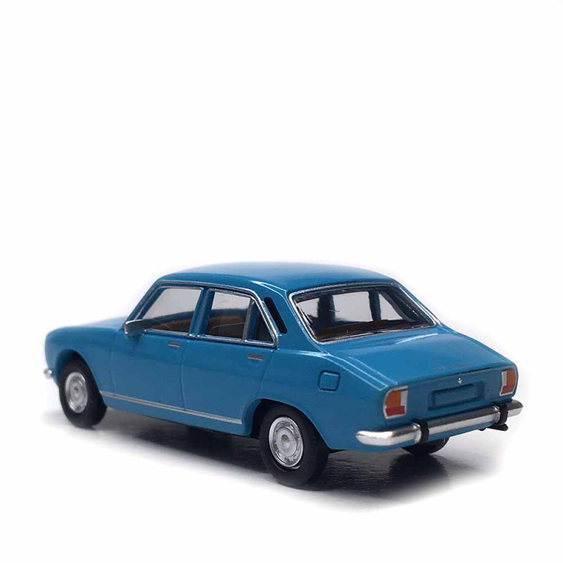 Peugeot 504, limousine, bleu , 1968 - SAI 6605 - HO 1/87