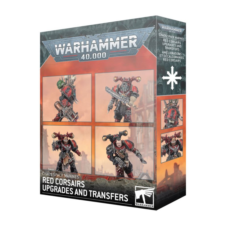 Warhammer 40.000, Chaos Space Marine, Améliorations et décalcos Red Corsairs - WARHAMMER 43-112