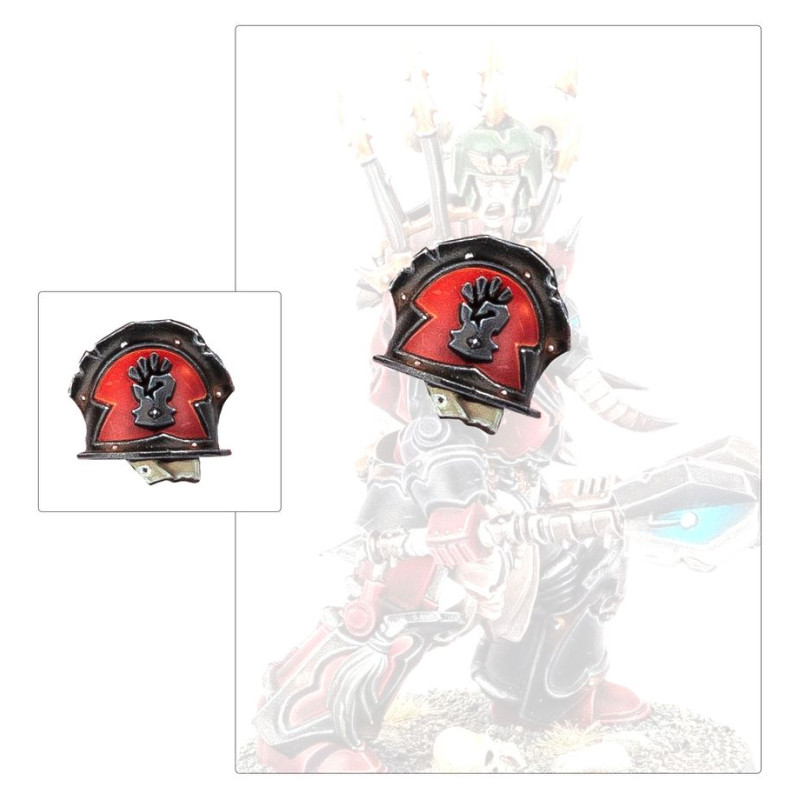 Warhammer 40.000, Chaos Space Marine, Améliorations et décalcos Red Corsairs - WARHAMMER 43-112