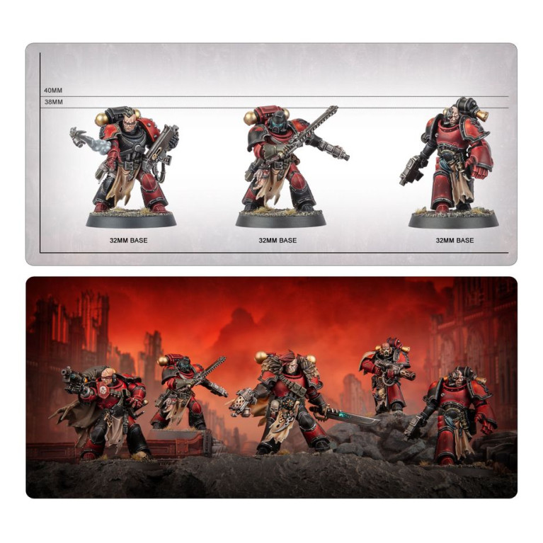 Warhammer 40.000, Chaos Space Marine, Pillards Red Corsairs - WARHAMMER 43-113