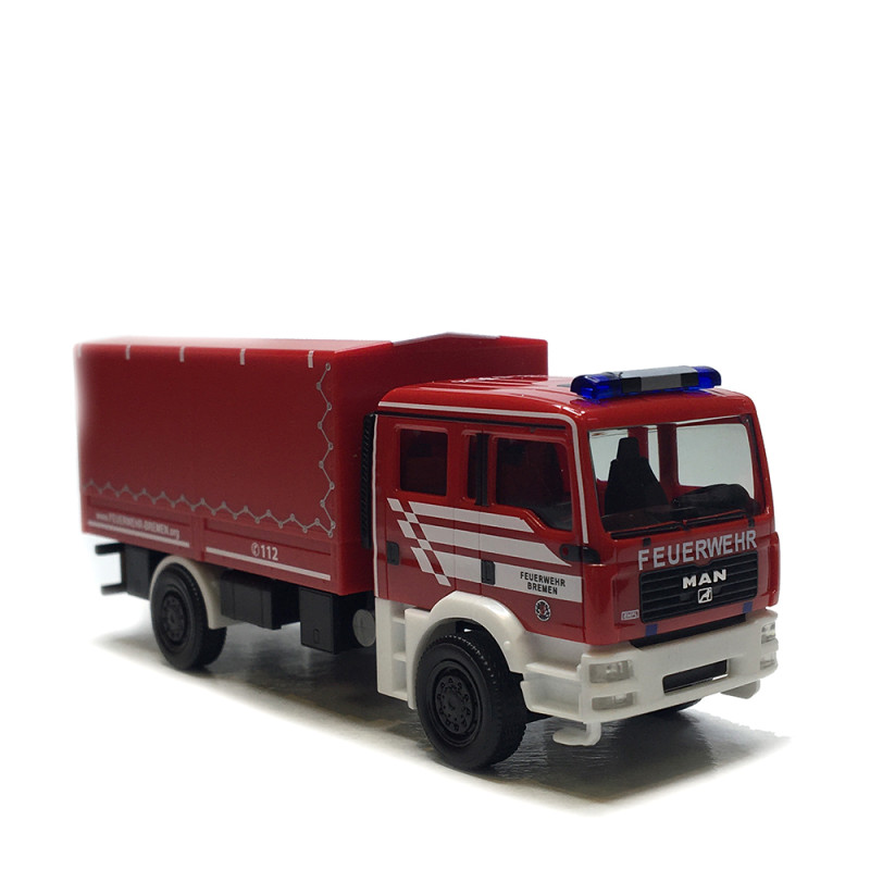 Gama 1/43 – VW Combi T2 Pick Up Pompiers – Feuerwehr – Miniature Collection