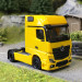 Tracteur, Mercedes Benz, Actros L18 Gigaspace, 2 essieux, jaune - HERPA 317948-002 - HO 1/87
