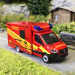 Mercedes Benz, Sprinter '18, Ambulance Fahrtec, pompiers - HERPA 098755 - HO 1/87