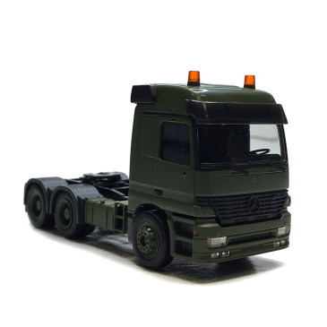 Mercedes Benz, Actros L MP1, tracteur à 3 essieux, vert olive - HERPA 747264 - HO 1/87
