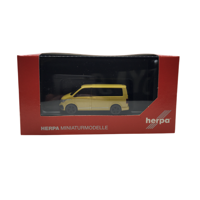 Volkswagen T6.1, caravelle, jaune - HERPA 096782-003 - HO 1/87
