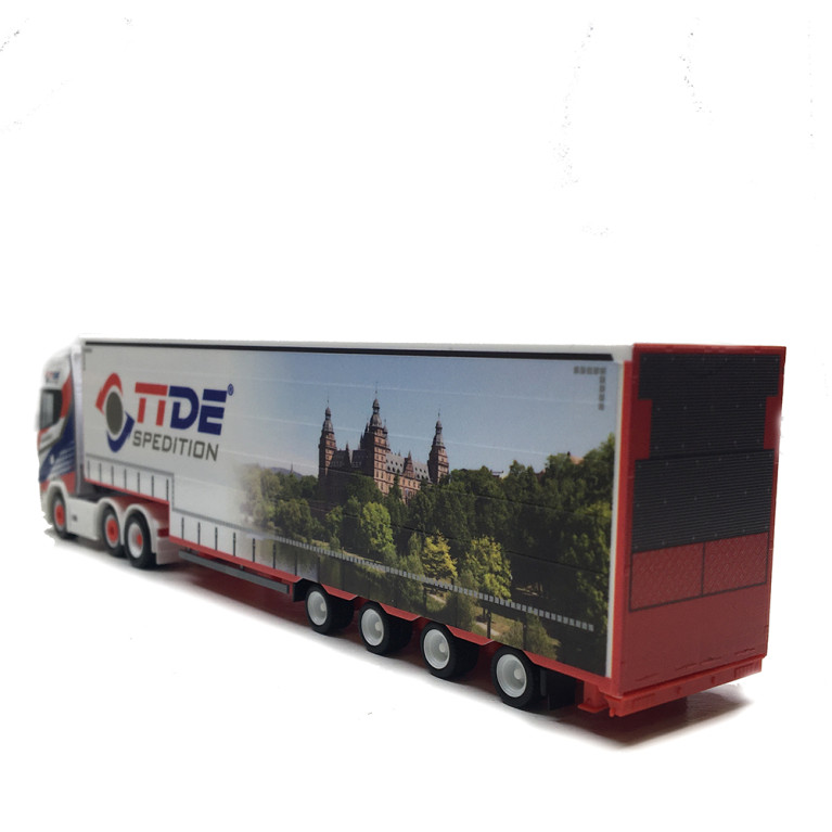 Scania CS20 HD, semi-remorque, TiDe Spedition - HERPA 319645 - HO 1/87