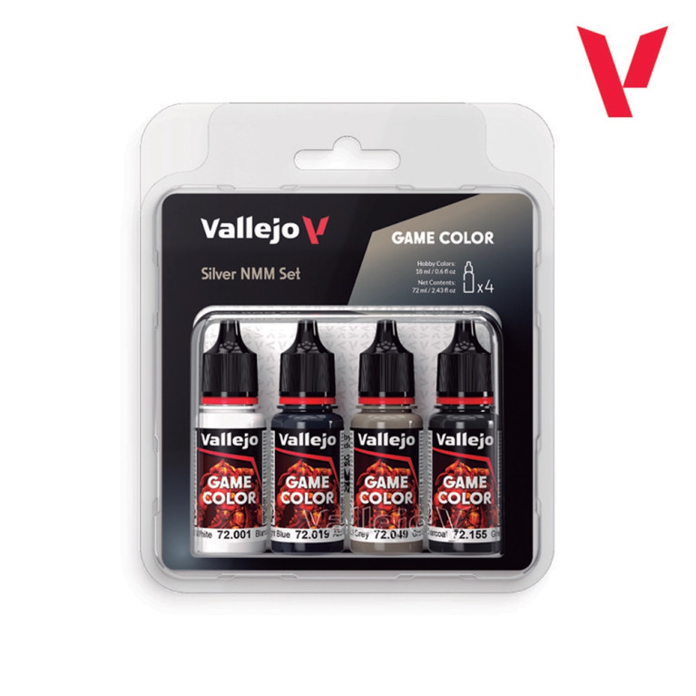 Pack Argenté - 18ml Game Color - VALLEJO 72.394