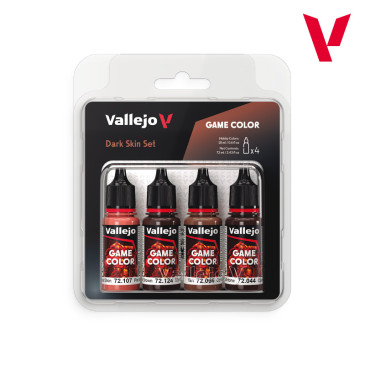 Pack Marron - 18ml Game Color - VALLEJO 72.387