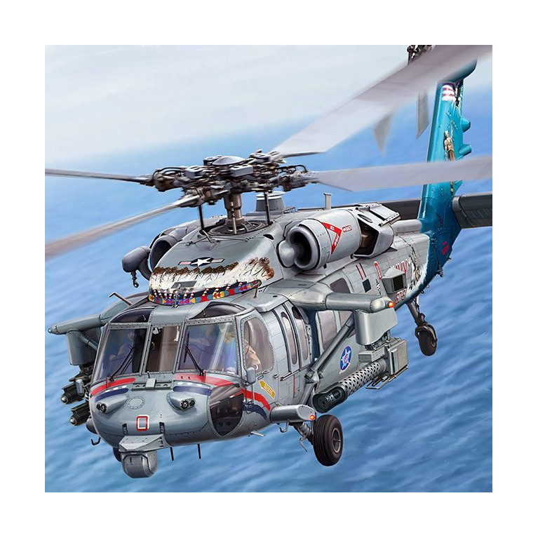Hélicoptère, Knighthawk, MH-60S - Kittyhawk KH50015 - 1/35