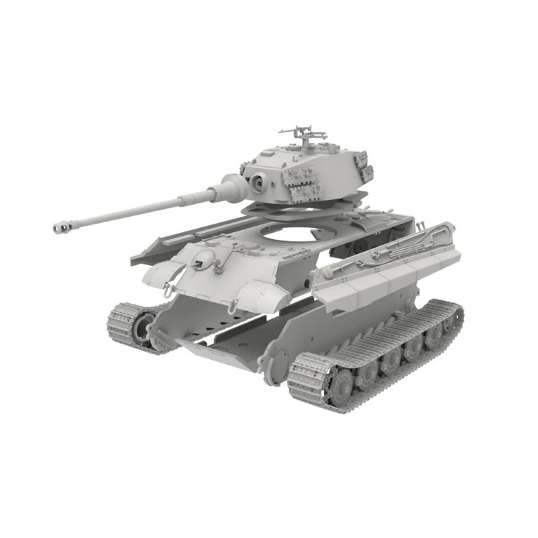 Tank, Sd.Kfz.182, King Tiger, Henschel Turret - MENG 72-011 - 1/72