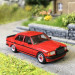 Mercedes, W123 AMG, rouge, 1980 - PCX 871562 - HO 1/87