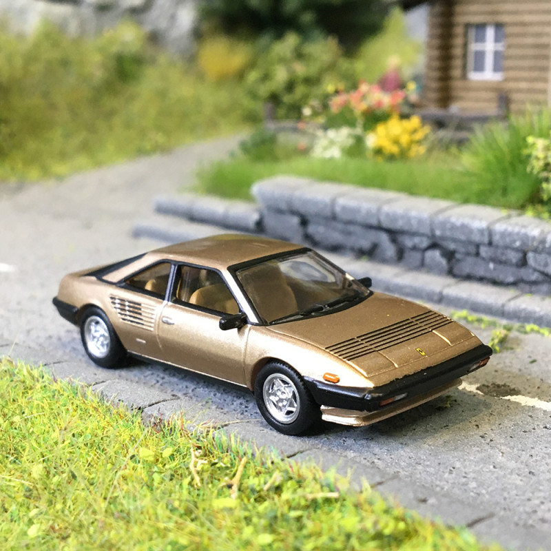 Ferrari, mondial 8, beige métal, 1980 - PCX 871555 - HO 1/87