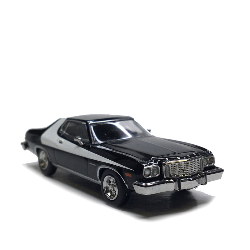 Ford Gran Torino, noir, blanc, 1976 - BREKINA 19735 - HO 1/87