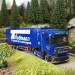 Mercedes Benz, Actros L ProCabin Big space, chargeur latéral de conteneur, Thiedmann - HERPA 319782 - HO 1/87