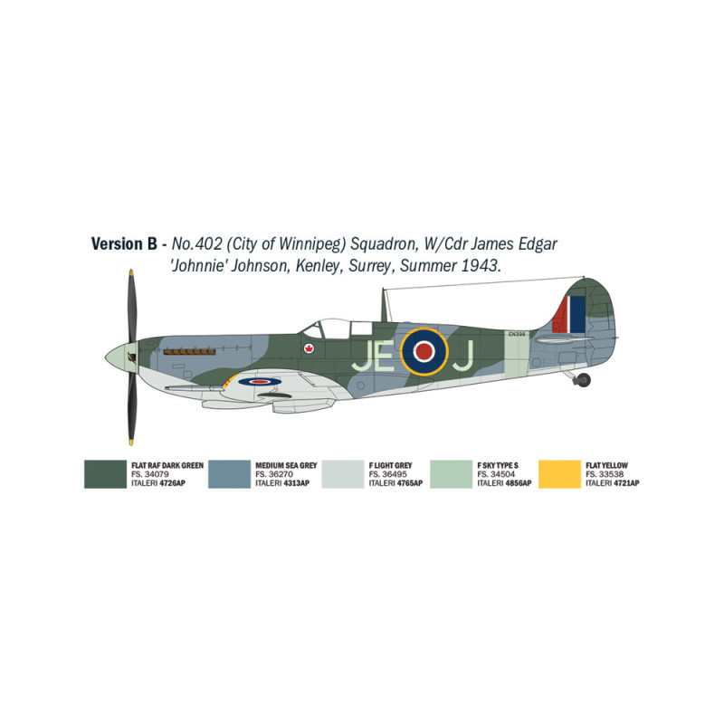 As du Spitfire, Mk. IX - ITALERI 2843 - 1/48
