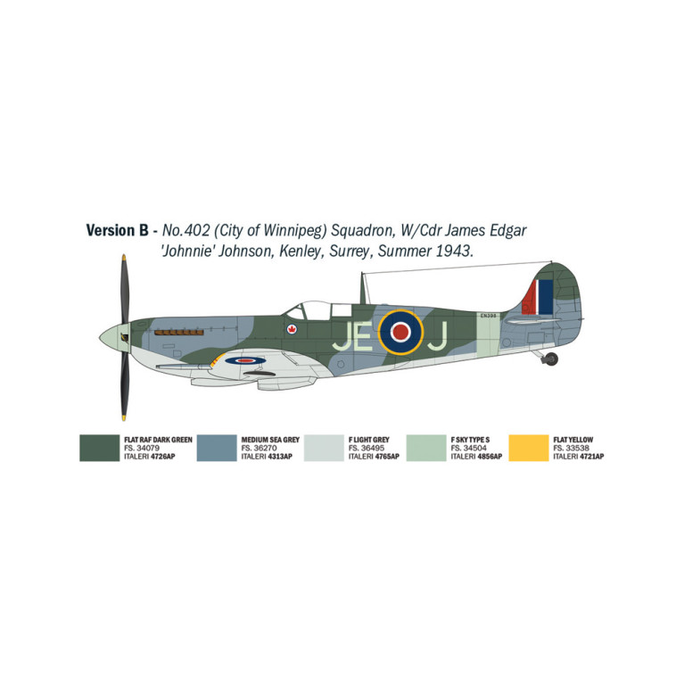 As du Spitfire, Mk. IX - ITALERI 2843 - 1/48