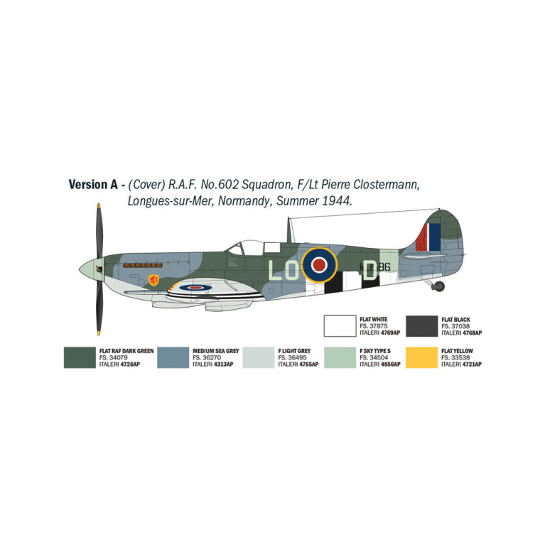 As du Spitfire, Mk. IX - ITALERI 2843 - 1/48