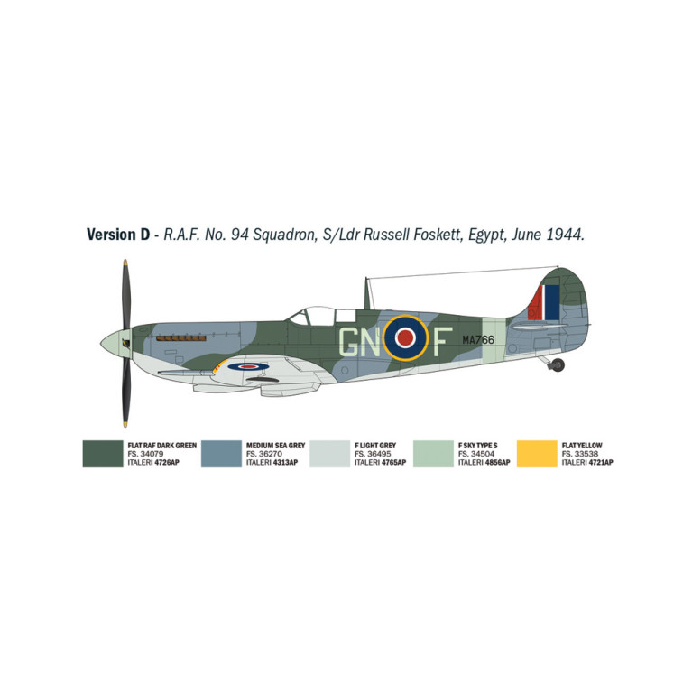 As du Spitfire, Mk. IX - ITALERI 2843 - 1/48