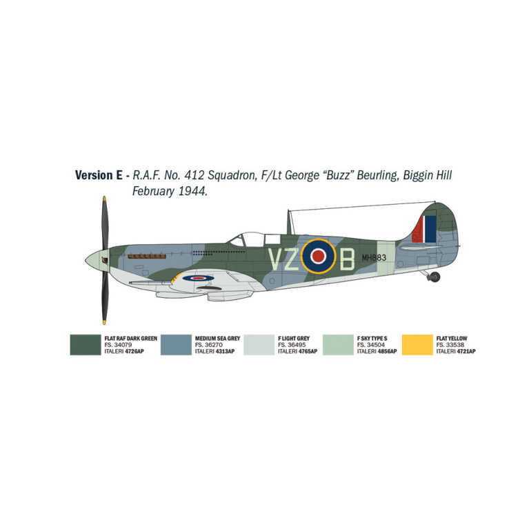 As du Spitfire, Mk. IX - ITALERI 2843 - 1/48