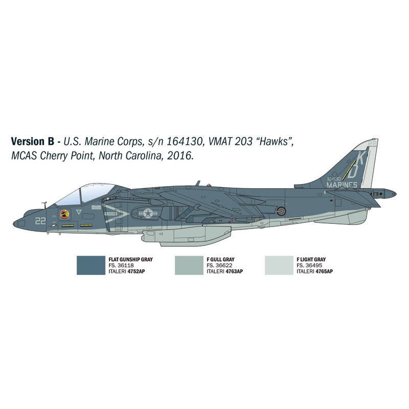 AV-8B Harrier II - ITALERI 90193 - 1/72