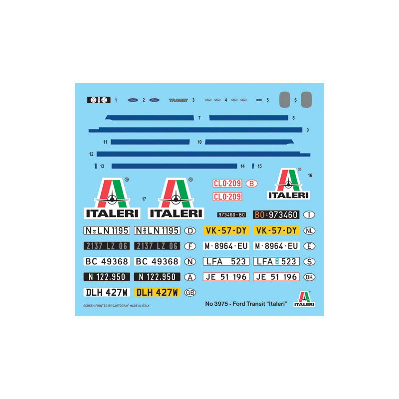 Ford Transit, Italeri - ITALERI 3975 - 1/24