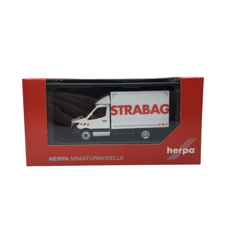 Mercedes Benz, Sprinter '18, STRABAG, Autriche - HERPA 098939 - HO 1/87