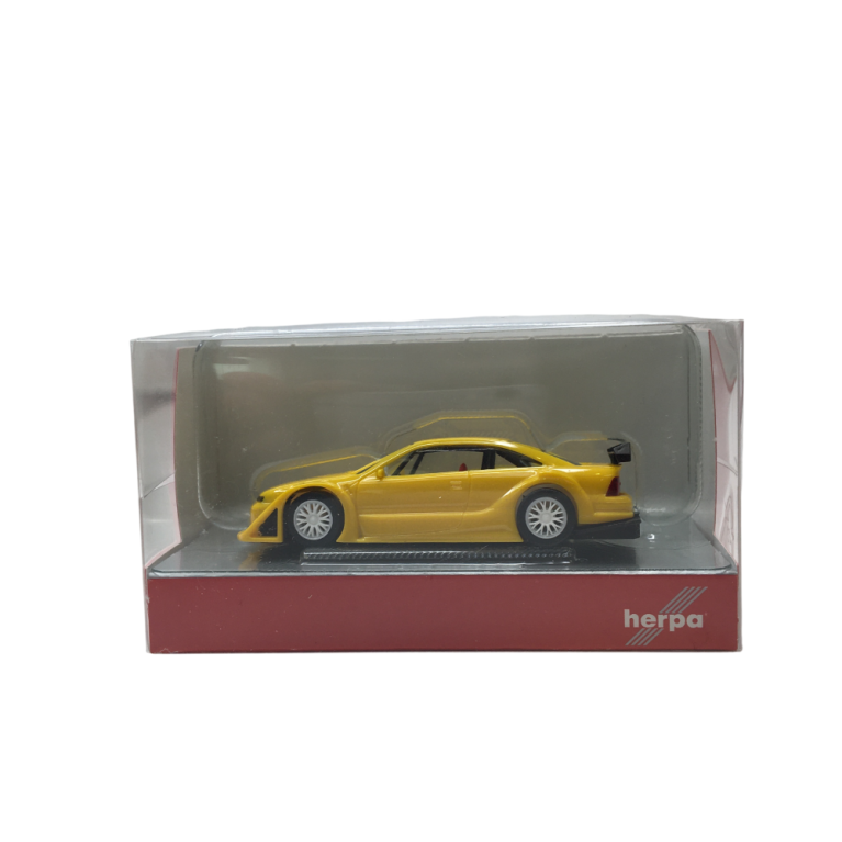 Opel Calibra, Phase IV, jaune, 1993 - HERPA 022101-002 - HO 1/87