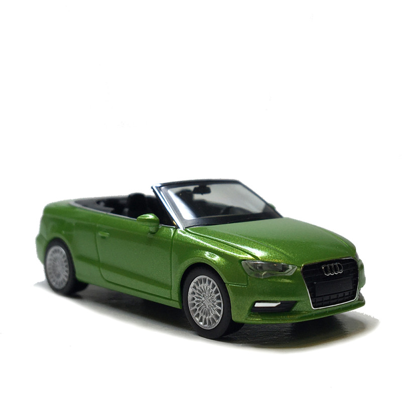 Audi A3, cabriolet, vert - HERPA 038300-003 - HO 1/87