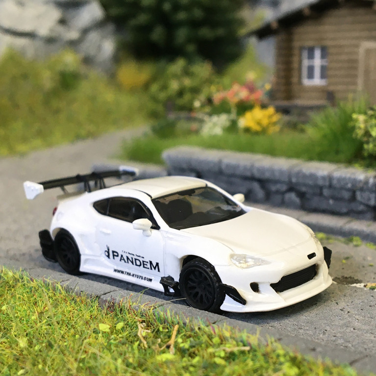 MicroCity, Toyota GT86, blanc, 2012 - HERPA 87MC000071 - HO 1/87