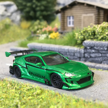 MicroCity, Toyota GT86, vert, 2012 - HERPA 87MC000072 - HO 1/87