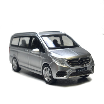 MicroCity, Mercedes Benz Classe V, argent - HERPA 87MC000076 - HO 1/87