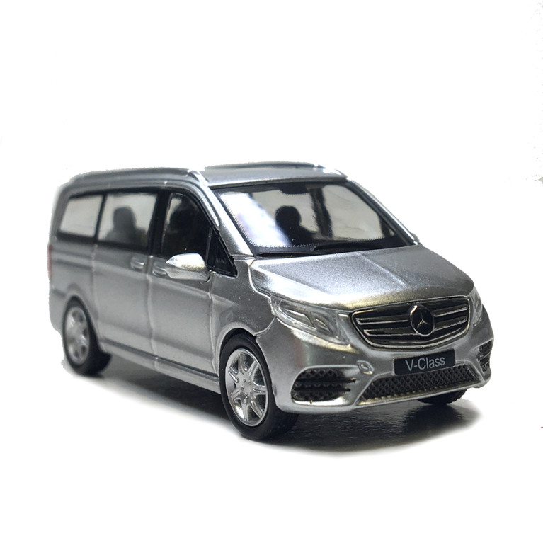 MicroCity, Mercedes Benz Classe V, argent - HERPA 87MC000076 - HO 1/87