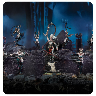 Warhammer Age of Sigmar, Régiment de Renom, Daughters of Khaine, le Fouet Pourpre - WARHAMMER 99120212044 85-25