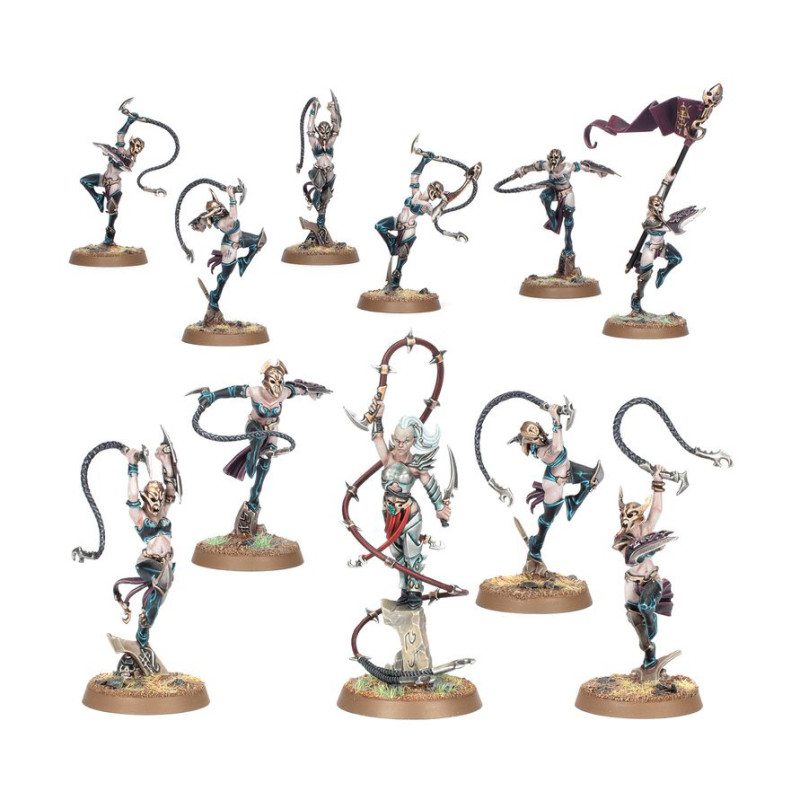 Warhammer Age of Sigmar, Régiment de Renom, Daughters of Khaine, le Fouet Pourpre - WARHAMMER 99120212044 85-25