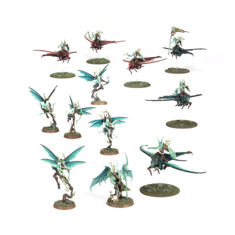 Warhammer Age of Sigmar, Fer de Lance, Sylvaneth, Volée d'Ailes Fielleuses - WARHAMMER 99120204049 70-922
