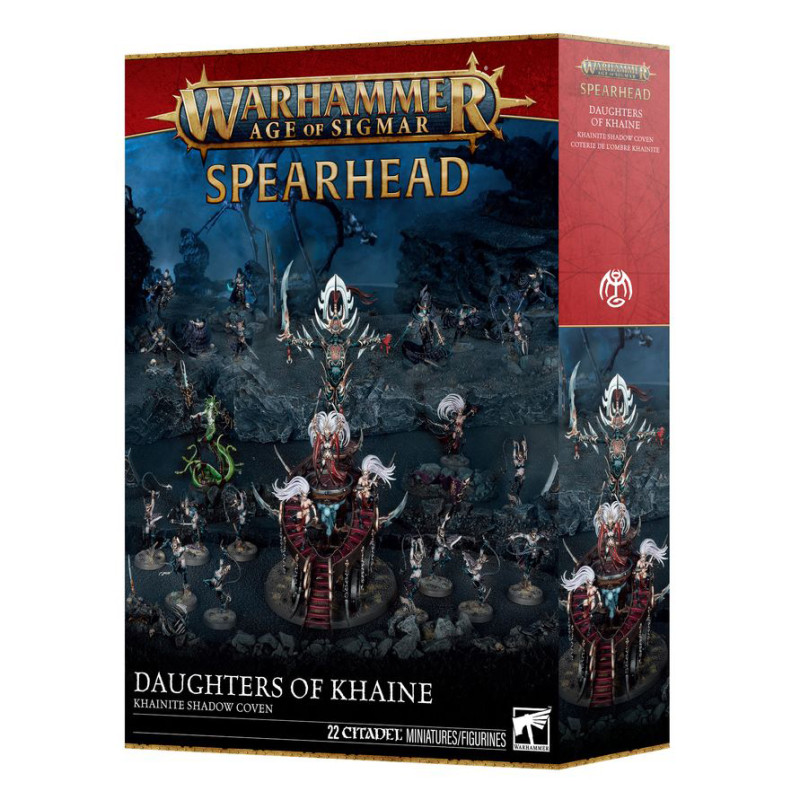 Warhammer Age of Sigmar, Fer de lance, Daughters of Khaine, Coterie de l'Ombre Khainite - WARHAMMER 99120212043 70-852