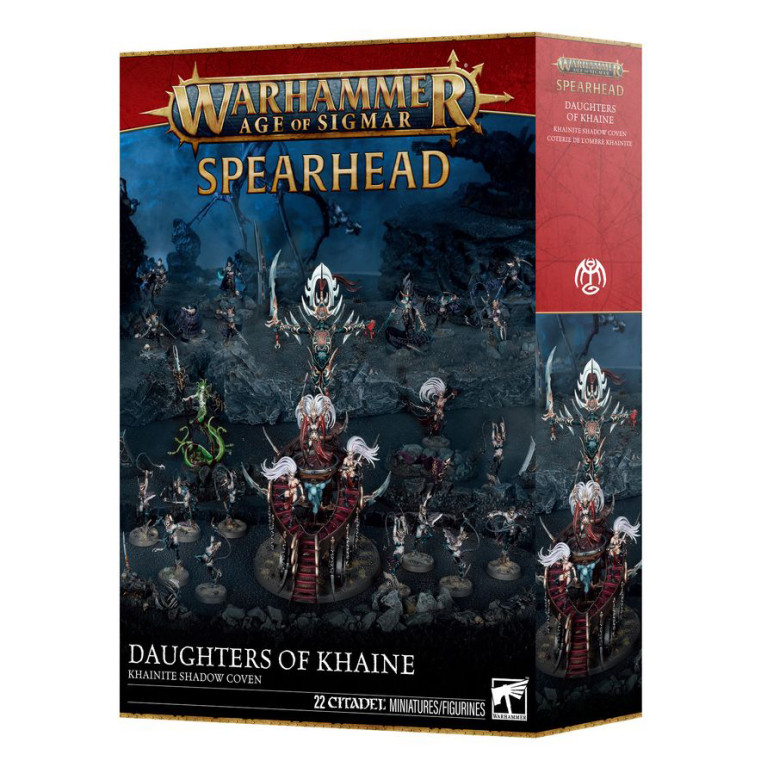 Warhammer Age of Sigmar, Fer de lance, Daughters of Khaine, Coterie de l'Ombre Khainite - WARHAMMER 99120212043 70-852
