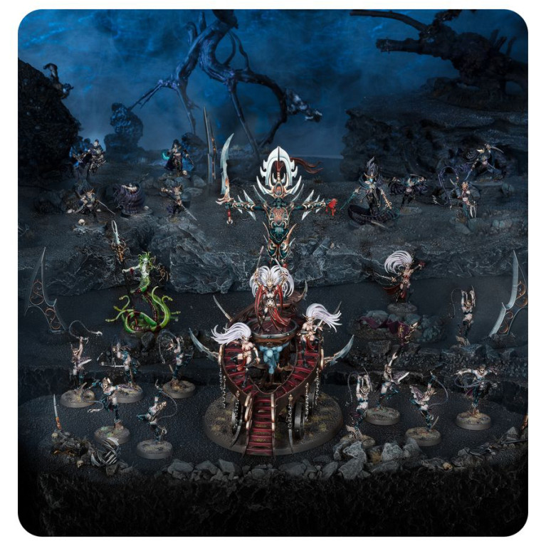 Warhammer Age of Sigmar, Fer de lance, Daughters of Khaine, Coterie de l'Ombre Khainite - WARHAMMER 99120212043 70-852