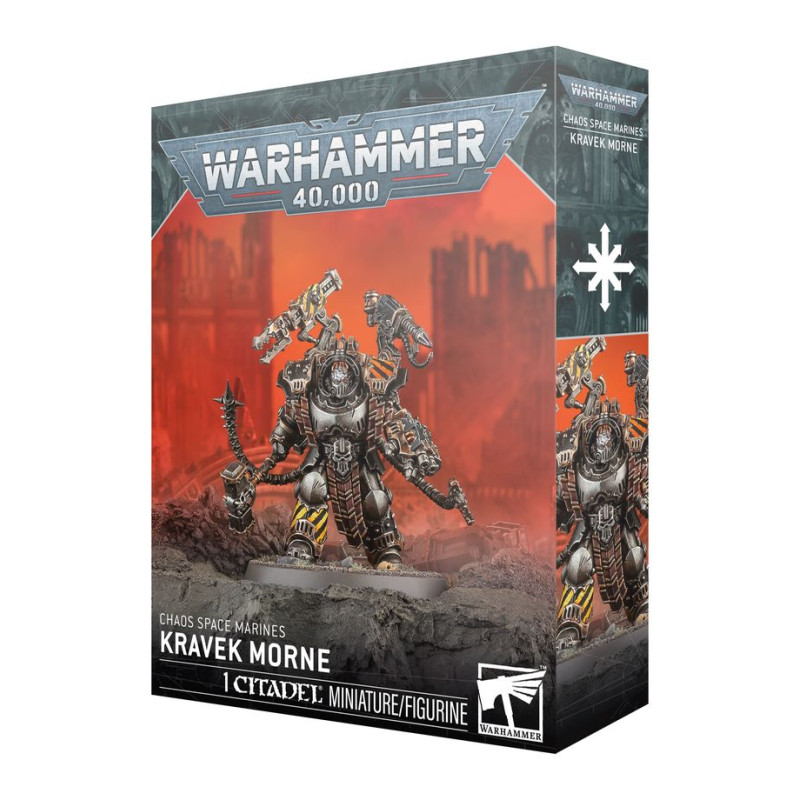 Warhammer 40.000, Chaos Space Marines, Kravek Morne - WARHAMMER 99120102251 43-33