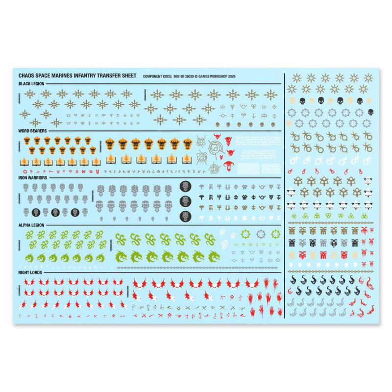 Warhammer 40.000, Chaos Space Marines, Mutilators - WARHAMMER 99120102230 43-43