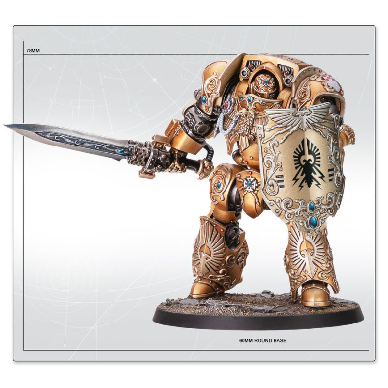 Warhammer The Horus Heresy, Legio Custodes, Dreadnought Custodien - WARHAMMER 991230430036 31-165