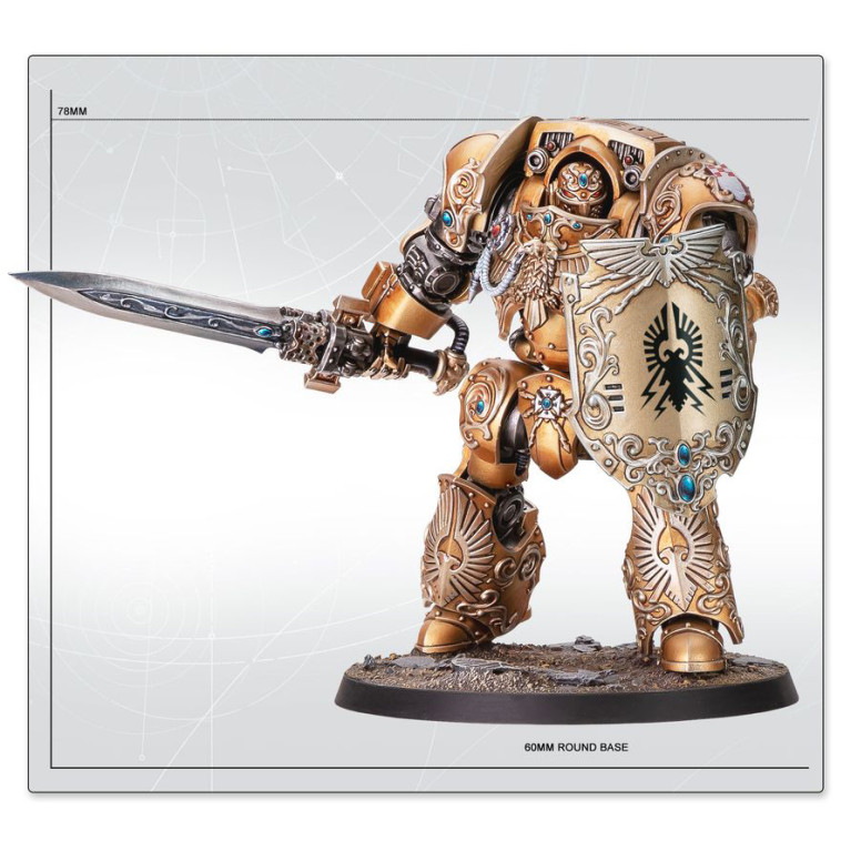Warhammer The Horus Heresy, Legio Custodes, Dreadnought Custodien - WARHAMMER 991230430036 31-165
