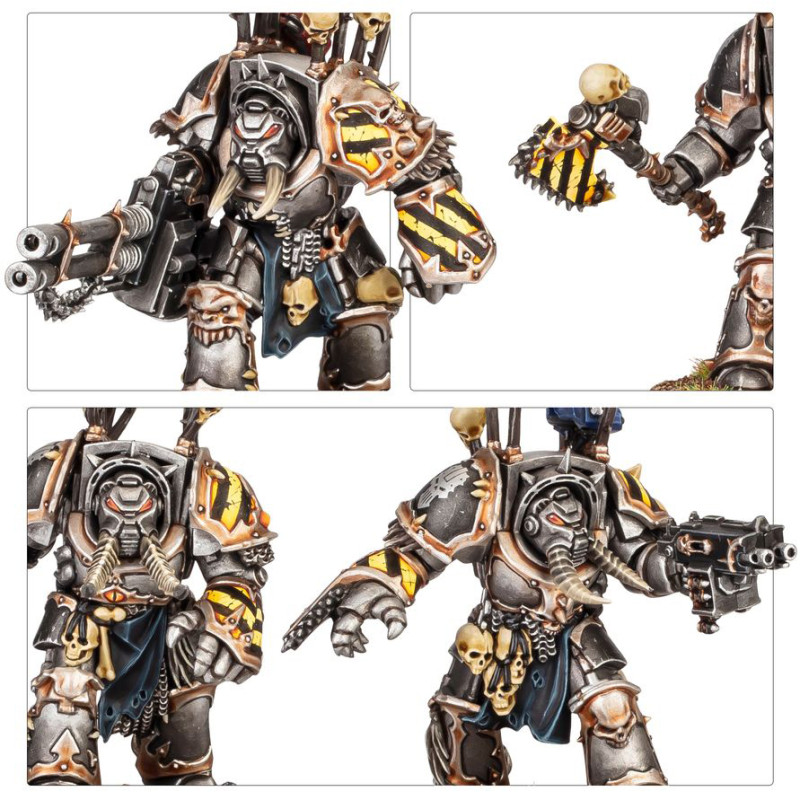 Warhammer 40.000, Patrouille, Chaos Space Marines, Iron Warriors - WARHAMMER 99120102228 73-434